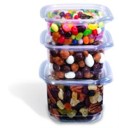 recycled PET, sustainable food containers, sustainable packaging, deli containers